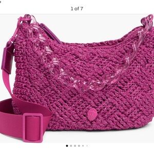 Kurt Geiger cross body crochet bag